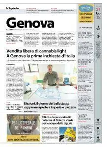 la Repubblica Genova - 24 Giugno 2018