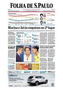 Folha de São Paulo - 3 de outubro de 2014 - Sexta