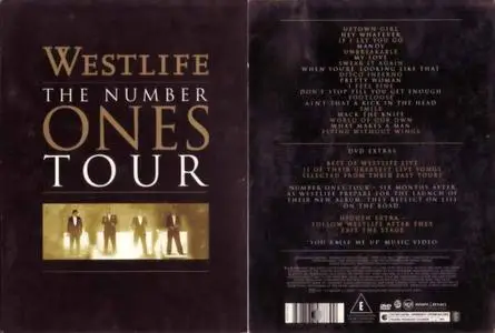 WestLife - The Number Ones Tour 2005 - POP Music Band