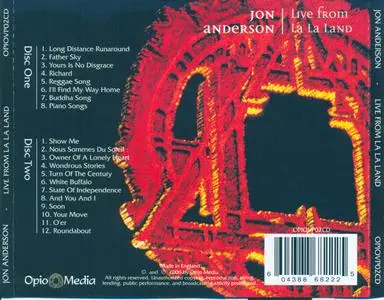 Jon Anderson - Live from La La Land (2006)