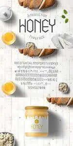 Honey display Font