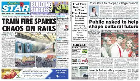 Shropshire Star Shrewsbury Edition – November 07, 2017