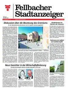 Fellbacher Stadtanzeiger - 18. April 2018