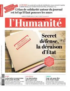 L'Humanite du Mardi 12 Février 2019