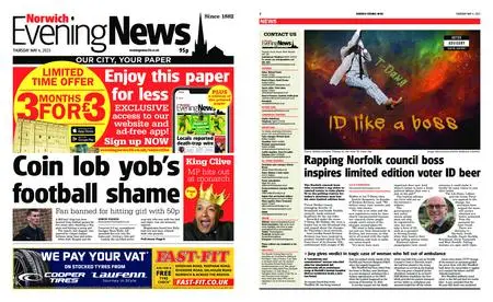 Norwich Evening News – May 04, 2023