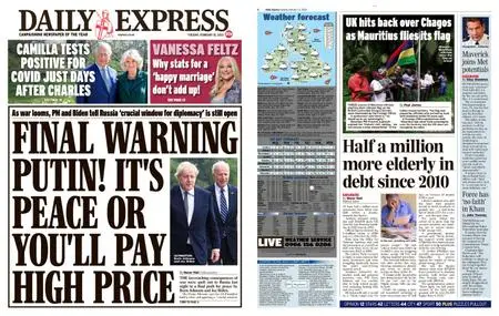 Daily Express – February 15, 2022