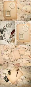 Stock Photo - Vintage Paper Backgrounds