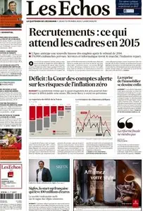 Les Echos du Jeudi 12 Fevrier 2015