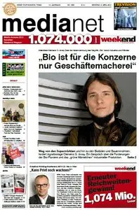 medianet vom Dienstag, 09. April 2013