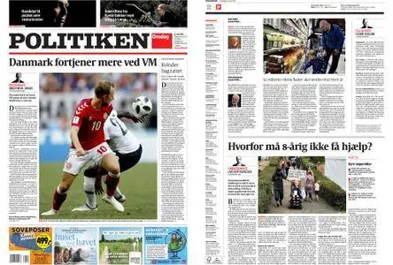 Politiken – 27. juni 2018