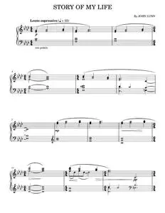Story Of My Life - Downton Abbey TV Show, John Lunn (Piano Solo)