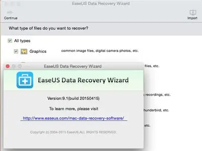 EaseUS Data Recovery Wizard for Mac 9.1 build 20150415 Multilangual