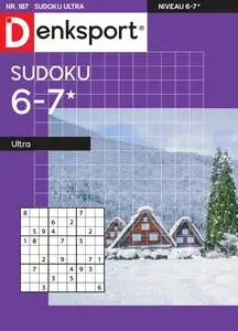 Denksport Sudoku 6-7 ultra N.187 - 25 Januari 2024