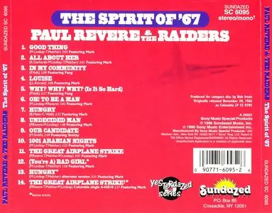 Paul Revere & The Raiders - The Spirit Of '67 (1966) (1996) *Re-Up*