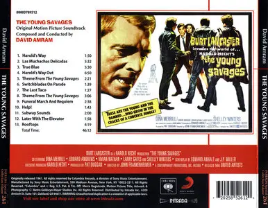 David Amram - The Young Savages: Original Motion Picture Soundtrack (1961) Intrada Limited Edition 2014