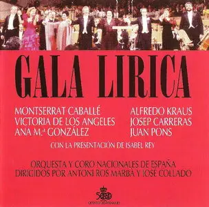 Gala Lírica - Caballé, de los Ángeles, Kraus, Carreras, Pons