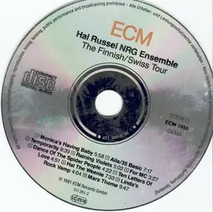 Hal Russell NRG Ensemble - The Finnish / Swiss Tour (1991) {ECM 1455}