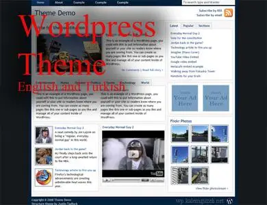 WordPress - Structure Theme