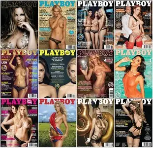 Playboy Netherlands - Full Year 2013 Issues Collection