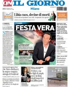IL GIORNO DEL 19 FEBBRAIO 2011