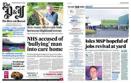 The Press and Journal Highlands and Islands – September 12, 2018