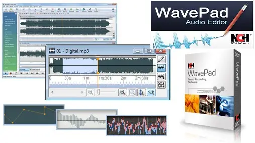 how to monitor a recodring on nch wavepad