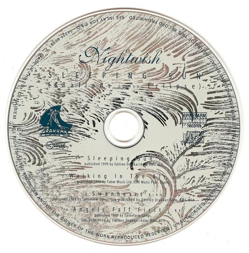 Sleeping Sun: four Ballads of the Eclipse (1999). Sleeping Sun Nightwish перевод. Nightwish sleeping Sun 1999 CD Single. Walking in the Air: the Greatest Ballads Nightwish.