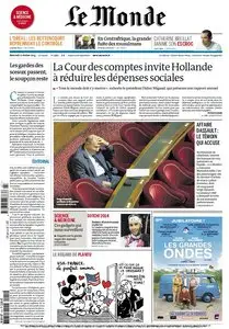 Le Monde & Suppléments du Mercredi 12 Février 2014