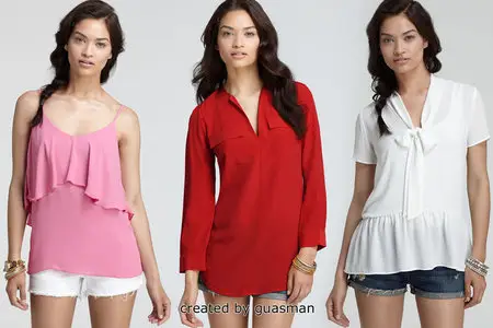 Shanina Shaik - Bloomingdale's Photoshoot