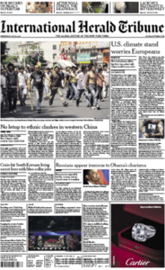 International Herald Tribune July 8 2009