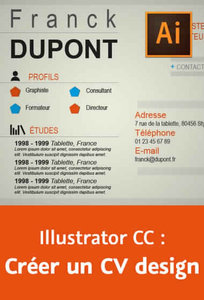 Illustrator CC - Créer un CV design - Alexandre Becquet