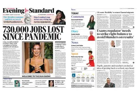 London Evening Standard – August 11, 2020