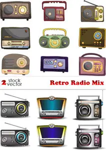 Vectors - Retro Radio Mix