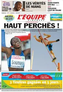L'EQUIPE - Dimanche 1er aout 2010