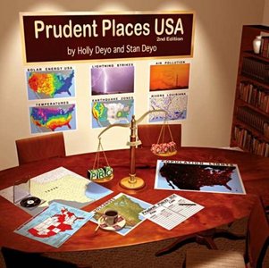 Prudent Places USA® Book on CD-ROM, Safest and best places to live in the US. w/ color maps 3rd Ed
