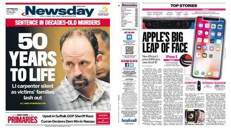 Newsday – September 13, 2017