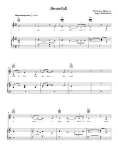 Snowfall - Ingrid Michaelson (Piano-Vocal-Guitar)