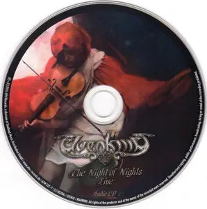 Elvenking - The Night Of Nights - Live (2015) [DVD+2CD, Digipak]