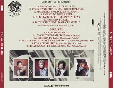 Queen - The Works (1984) [2CD, 40th Anniversary Edition] Re-up