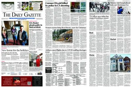 The Daily Gazette – December 25, 2021