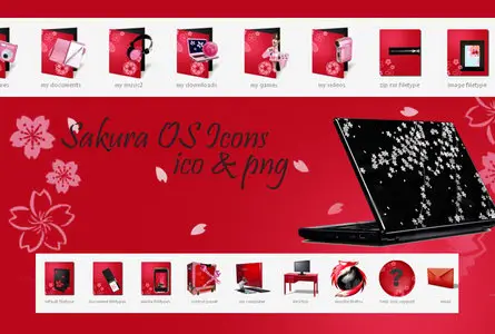 Sakura OS Icons