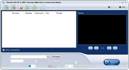 ThunderSoft GIF to SWF Converter 2.7.0