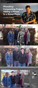 Photoshop Compositing Project: Adding a Person to a Group Photo
