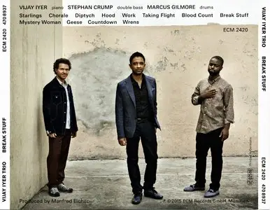 Vijay Iyer Trio - Break Stuff (2015) {ECM 2420}