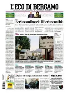 L' eco di Bergamo 12 Novembre 2010