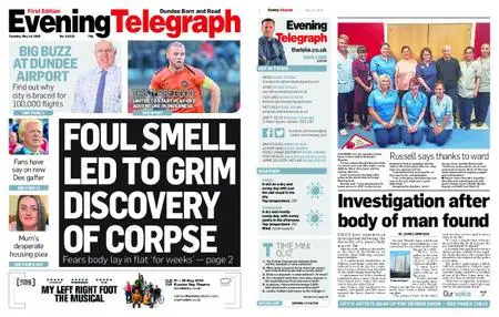 Evening Telegraph First Edition – May 14, 2019
