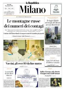 la Repubblica Milano - 28 Gennaio 2021