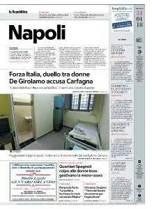 la Repubblica Napoli - 31 Gennaio 2018