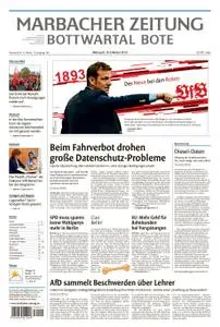 Marbacher Zeitung - 10. Oktober 2018