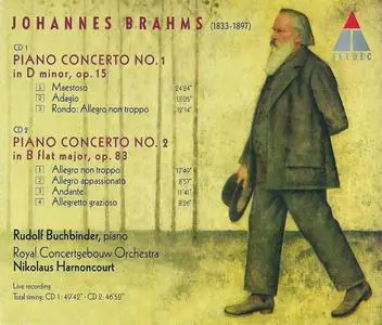 Rudolf Buchbinder, Nikolaus Harnoncourt - Brahms: Piano Concertos (2000)